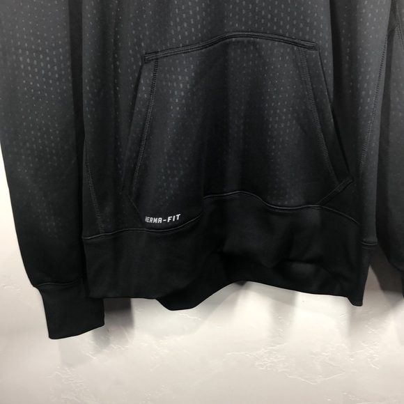 Nike NFL New Orleans Saints black hooded sweatshirt size large - Picture 4 of 12